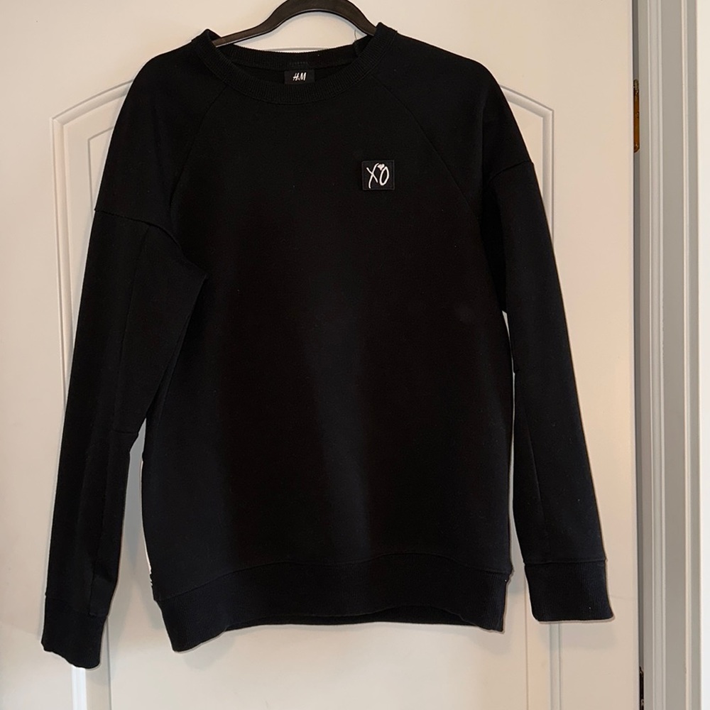 Black XO The Weeknd crewneck